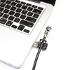 security slot scissor clip : cable lock slot clip